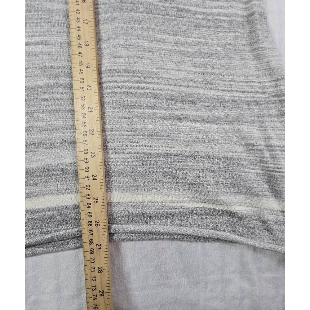 Prana Womens Gemma Hooded Sweater Lightweight Knit Spacedye Gray L - Picture 4 of 11